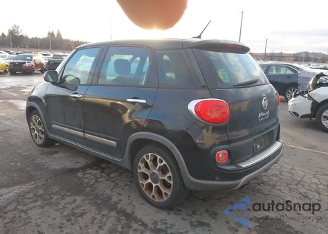 2014 Fiat 500L Trekking из США, поврежденный, VIN ZFBCFADH7EZ015067